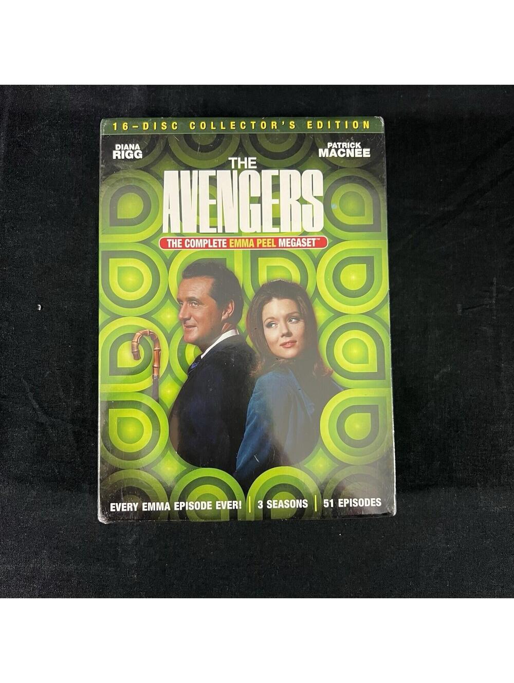 The Avengers Emma Peel Complete Series Megaset (DVD) - NEW SEALED